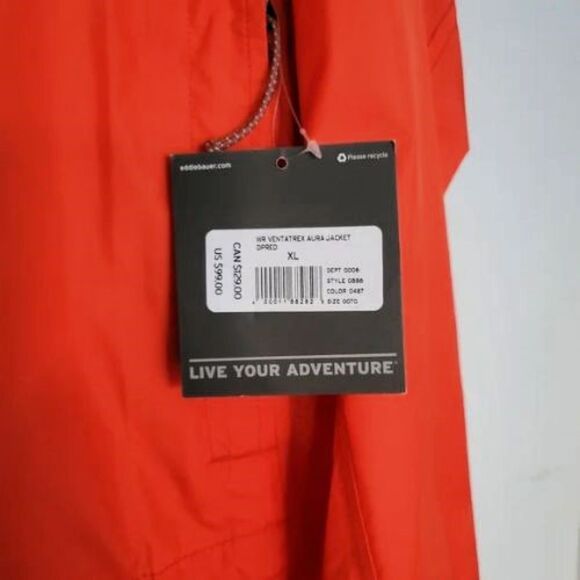 NWT Eddie Bauer Ventatrex Aura Lightweight Jacket | XL - Picture 4 of 6